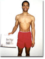 Weight gain picture, week one.
